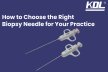 How to Choose the Right Biopsy Needles for Your Practice  